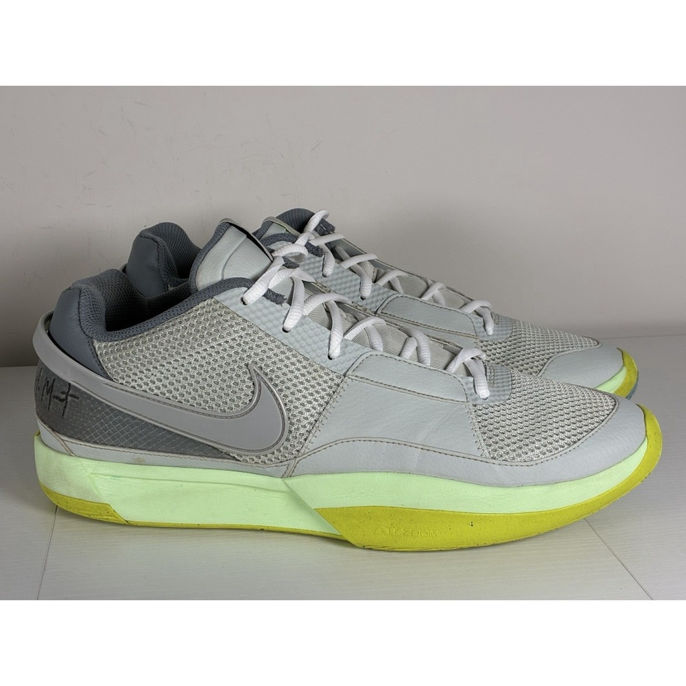 Size 13 - Nike Men's Ja 1 Light Silver Mens Basketball Shoes